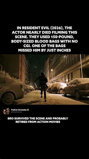 A 150-Pound Blood Bag Missed Austin Abrams By Inches