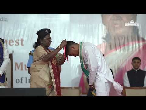 President graced the convocation ceremony of Rashtriya Raksha University at Gandhinagar, Gujarat