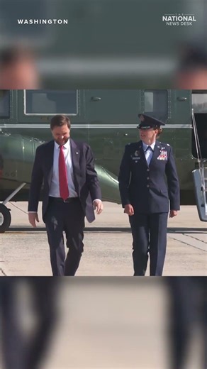 VP Vance departs JBA en route to Kansas City, Missouri