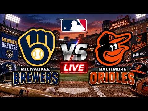 Milwaukee Brewers vs Baltimore Orioles | MLB Live Scoreboard, Play-by-Play
