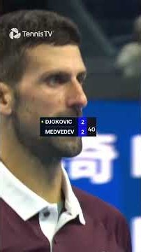 An INCREDIBLE Set Of Tennis 😨