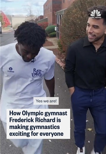 Olympic gymnast Frederick