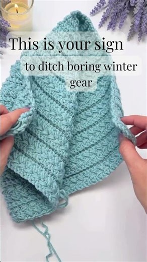 🧣✨ Wheat Stitch Hooded Scarf Crochet Pattern | Cozy, Trendy & So Fun to Make!