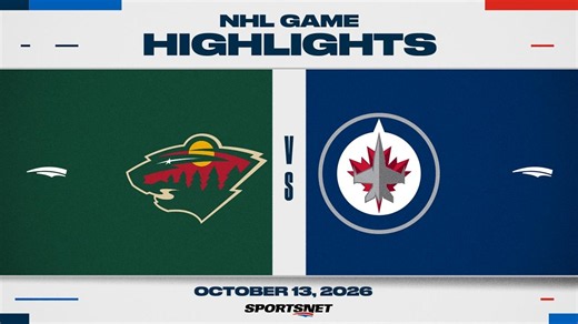 NHL Highlights | Wild vs. Jets - October 13, 2026