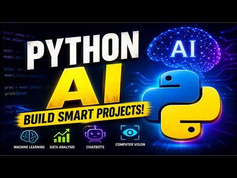 Python AI Masterclass Episode 4 | Smart Projects Using Python