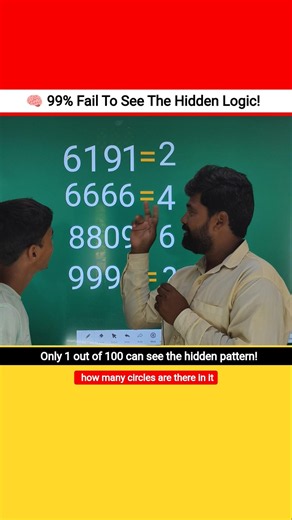 The 9999 Puzzle that confuses everyone! 🤯 Can you crack the loop? 🔢 #maths #mathpuzzle #iqtest