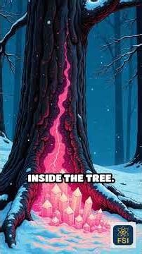 Frozen Tree Sap: Nature's Winter Survival Secret