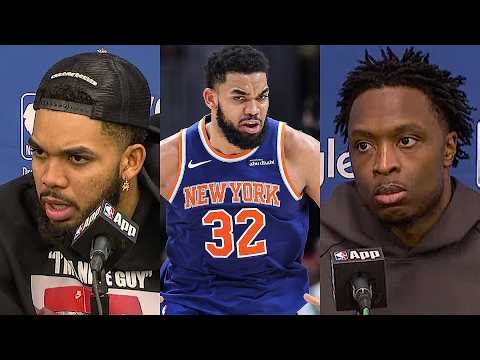 "We exceeded the expectation in the moment" KAT & OG Anunoby Speak After Game 4 Win | April 25, 2026