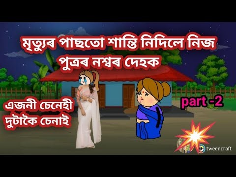 🌺 এজনী চেনেহী দুটাকৈ চেনাই।।part- 2🌺 Assamese cartoon // Assamese animation story # Nihan'sDream