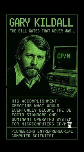 The Man Who Created CP/M Before Microsoft Took Over