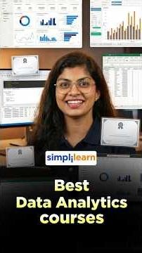 Top 5 Data Analytics Courses 2026 | Data Analytics Courses You Should Learn | #Shorts | #Simplilearn