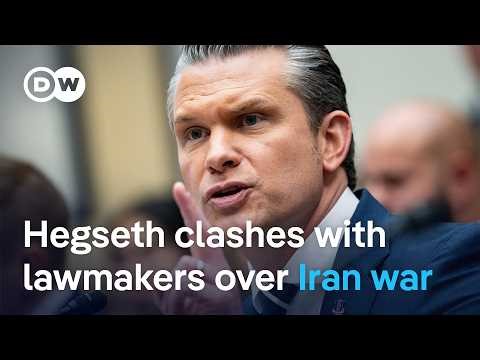 Hegseth accused of 'lying to the American public' about war in Iran | DW News