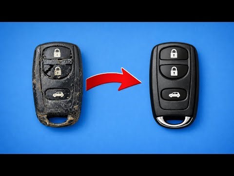 Repairing a broken car remote is that easy! #repair 
