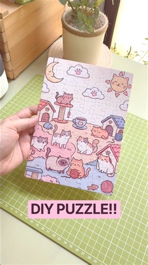 DIY Puzzle with xTool WonderPress! ✨ #diy #diycrafts #diyprojects #xtool #sublimation #craft