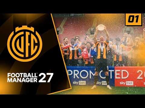 FOOTBALL MANAGER 27 RTG EP1 - MY BELOVED CAMBRIDGE BOYS!!