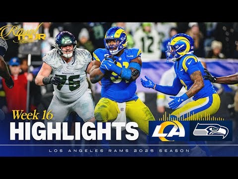 Rams' Top Plays vs. Seahawks In Week 16: Kobie Turner's INT, Terrance Ferguson's TD & More