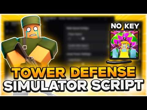 TOWER DEFENSE SIMULATOR SCRIPT | Auto Farm, Macro, Auto Play, Auto Place, Dupe, No Key | 2026 Roblox