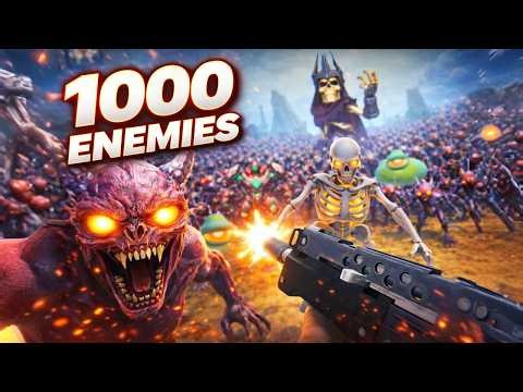 I Made a 3D FPS with 1000 Enemies