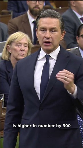 Poilievre: The PM Can't Even Count How Many People Are Here — 300,000 More Than Claimed