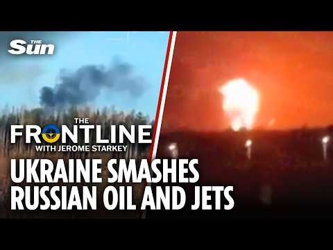 Ukraine defies Trump with Russian oil blitz and SIX jets destroyed in Neptune missile strike