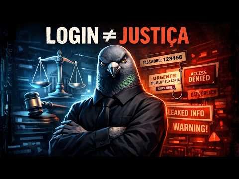 📰Senha de juiz solta preso: o dia em que o login virou alvará