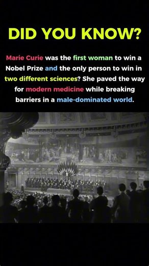 Marie Curie: First Woman to Win 2 Nobel Prizes!
