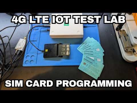 SIM Card Programming with PySim - 4G LTE IoT Test Lab