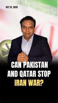 Can Pakistan and Qatar Stop Next Escalation?#iran #iranisraelwar #iranwar #trump #pakistan #qatar