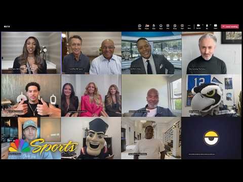 NBC stars come together to get ready for 2026 NFL Kickoff | NFL on NBC