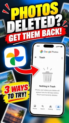 How to Recover Deleted Google Photos in 3 FREE Ways!