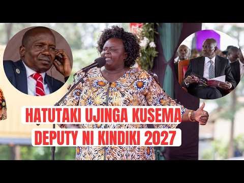 HATUTAKI UJINGA KUSEMA DEPUTY NI KINDIKI!!!DRAMATIC ODM LEADERS CONFRONT PRESIDENT RUTO OVER 2027