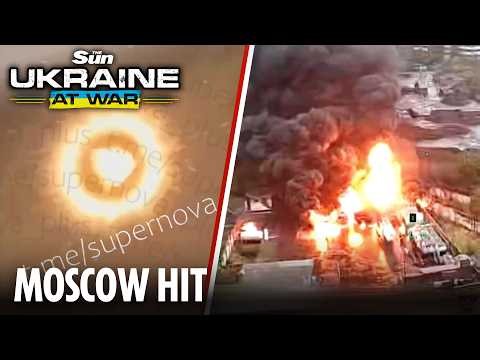 Ukraine launches largest attack on Moscow! Russian capital pounded in relentless overnight attack