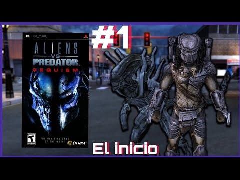 Aliens vs predator réquiem 🎮👾(el aterrizaje y primeras misiónes) full Gameplay comentado en español