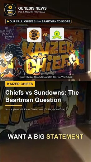 Chiefs vs Sundowns: The Baartman Question #Shorts