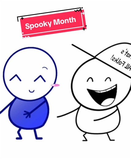 (270) It’s a Spooky Month #animation #animationmeme #Pencilmation #trend #Alightmotion