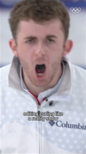 We had to try it. 🤭 Would you watch it? 🍿 #Olympics #MilanoCortina2026 #Curling