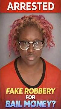 Fake Robbery for Bail Money?
