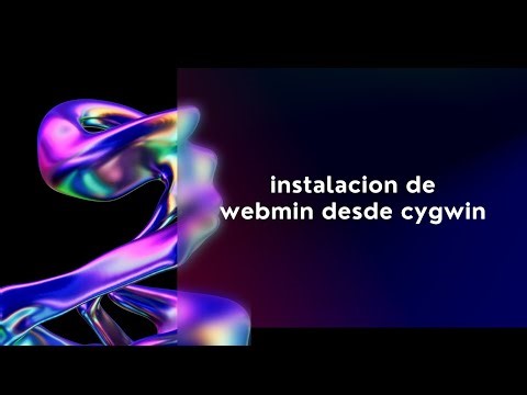 Configuración de Webmin en Windows Server 2019 mediante Cygwin