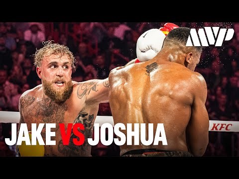 JOSHUA STOPS JAKE IN ROUND 6 - JAKE PAUL VS ANTHONY JOSHUA | MVP