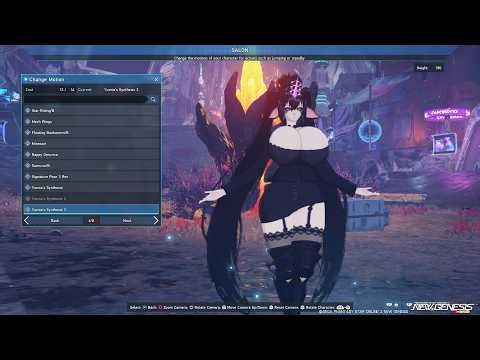 PSO2 NGS Character Creation Tutorial, Dark Summoner Mia