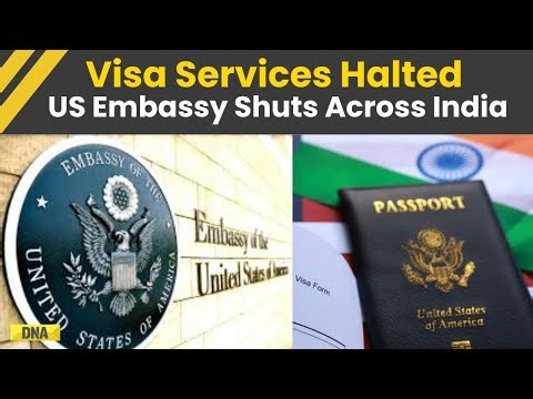 US Visa News: US Embassy Shuts Across India | Visa Services Halted Until December 26 | US News