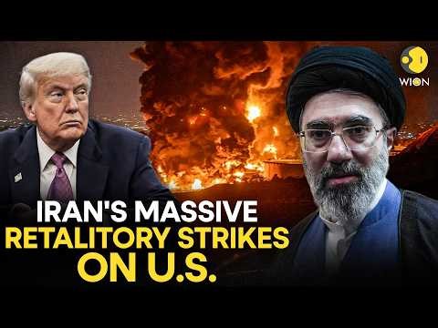 US-Iran War LIVE: Iran Launches Major Retaliatory Strikes on US Assets in Gulf | WION
