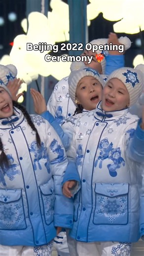 The Olympic Games on Instagram: "A heartfelt moment from the #Beijing2022 Opening Ceremony ❤️ Will you be at Milano San Siro Olympic Stadium for the next Winter Olympic Opening Ceremony? #Olympics #WinterOlympics #OpeningCeremony"