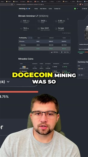 VoskCoin on Instagram: "Dogecoin mining demand is so high, even older miners are selling fast. New models are coming, but the old ones still have value. #Dogecoin #CryptoMining #DogecoinMining #CryptoNews #MiningHardware #Altcoins #CryptoCommunity"