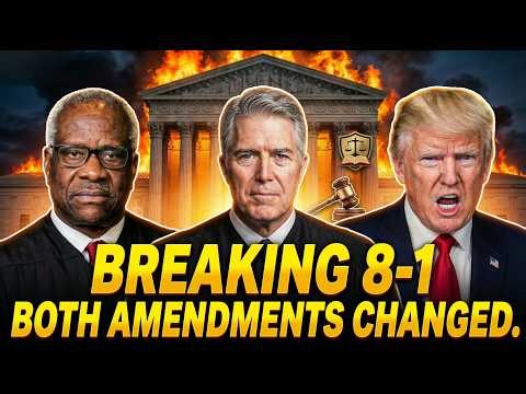 BREAKING Supreme Court 8-1 Decision Just Changed Both 1st & 2nd Amendment Laws
