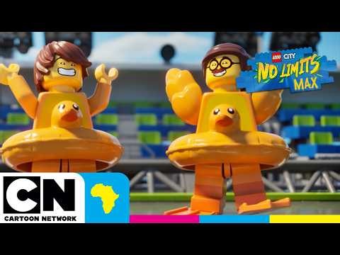 Duck Duo Derby 🐥 | NEW Lego City: No Limits MAX | Cartoon Network Africa