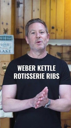 Weber Kettle Rotisserie Ribs