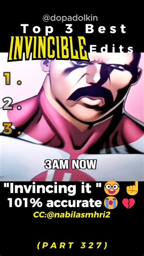 Ranking the Best Invincible Edits PART 327