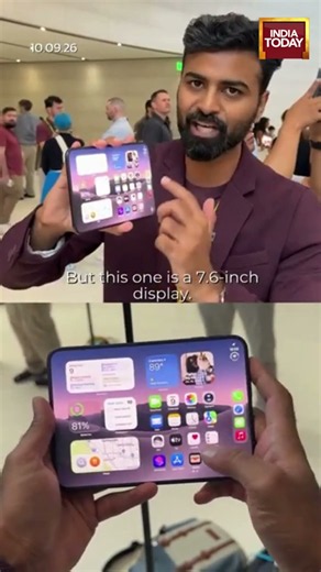 iPhone Duo Crease Explained: Apple’s Foldable iPhone Display Tested | New iPhone | Apple