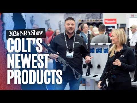 Colt’s New Product Lineup | Optics-Ready Pistols & AR-15s at NRA Annual Meetings